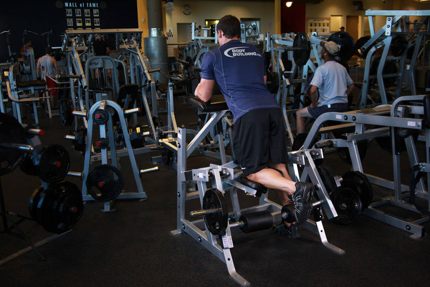 How to perform the Standing Leg Curl exercise