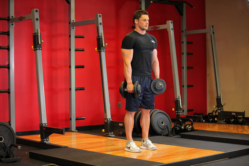 How to perform the Stiff-Legged Dumbbell Deadlift exercise