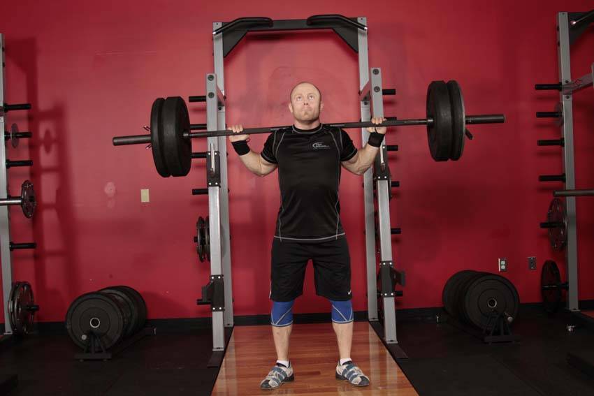 How to perform the Push Press - Behind the Neck exercise