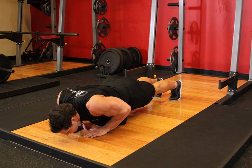 How to perform the Pushups (Close and Wide Hand Positions) exercise