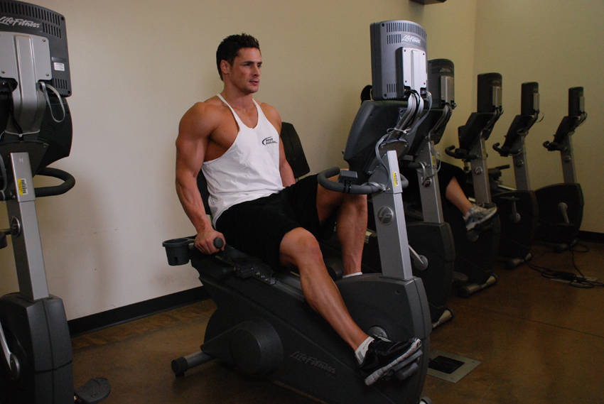 How to perform the Recumbent Bike exercise