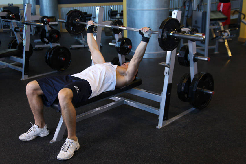 How to perform the Wide-Grip Barbell Bench Press exercise