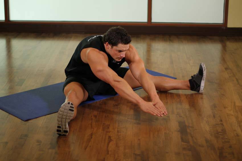 How to perform the The Straddle exercise