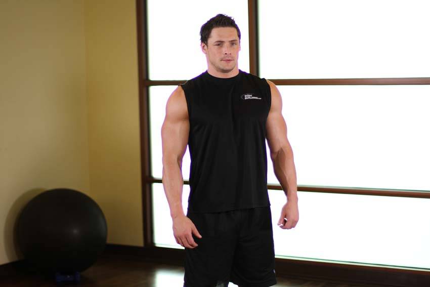 How to perform the Tricep Side Stretch exercise