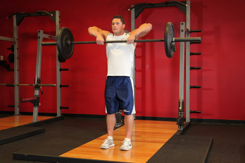 How to perform the Upright Barbell Row exercise