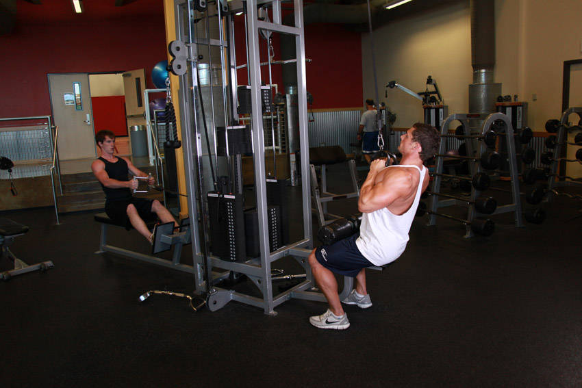 How to perform the V-Bar Pulldown exercise