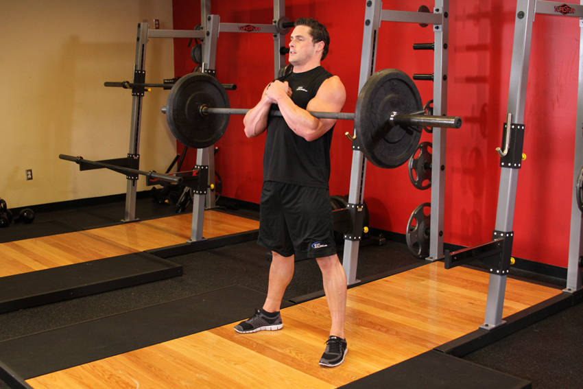 How to perform the Zercher Squats exercise